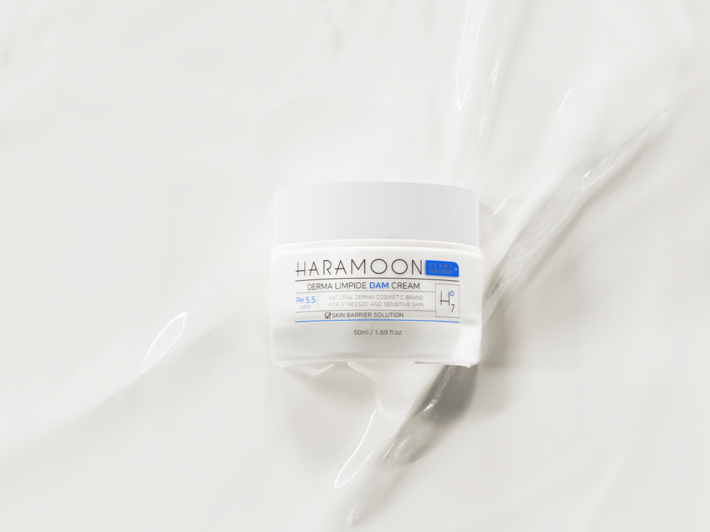 HARAMOON Centella Moisture Cream | Vegan Skin Barrier Repair, 50mL