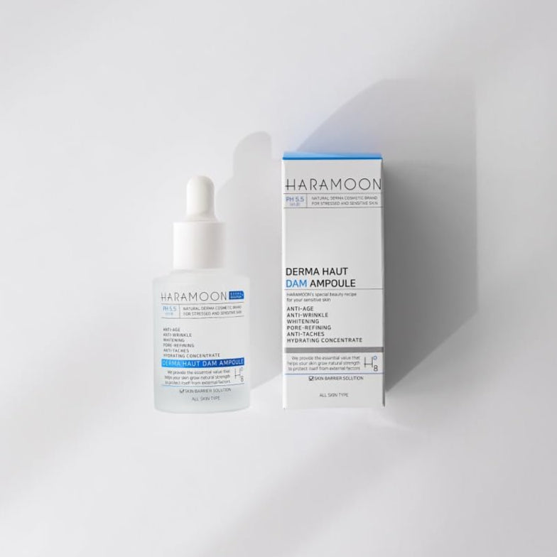 HARAMOON Hydration & Firming Ampoule – Hyaluronic Acid | Vegan & EWG Certified, Gentle for All Skin Types, 30mL