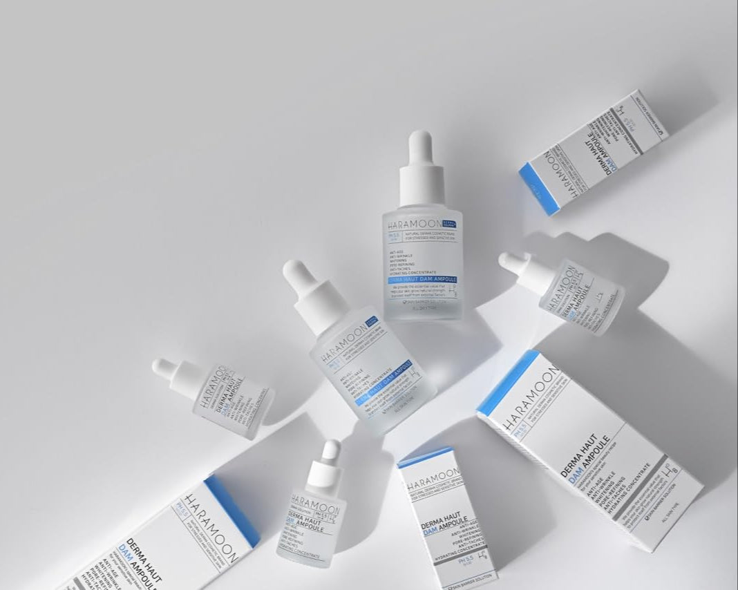 HARAMOON Hydration & Firming Ampoule – Hyaluronic Acid | Vegan & EWG Certified, Gentle for All Skin Types, 30mL