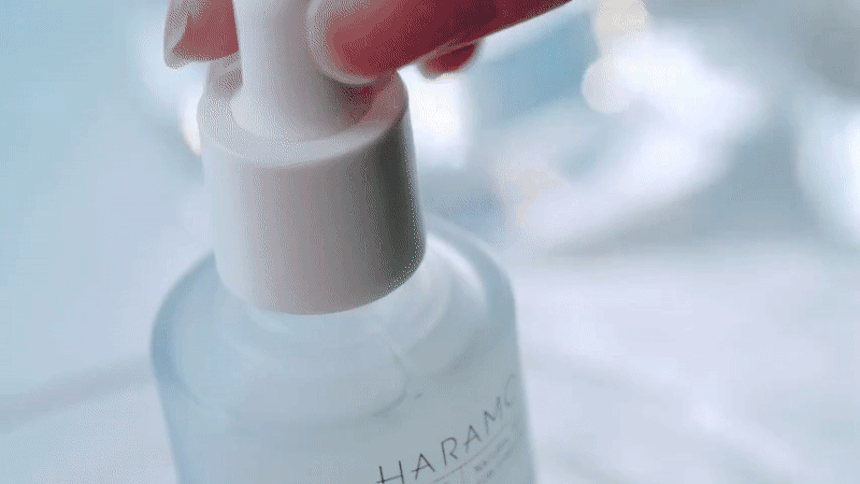 HARAMOON Silky Hydration Ampoule | Vegan & EWG Certified Korean Skincare, 30mL
