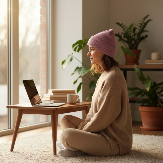 EMF Protection Beanie | Silver Fiber Faraday Hat | RFID Blocking Radiation Shield | 5G WiFi Bluetooth EMF Blocker | Unisex Comfortable Daily Wear