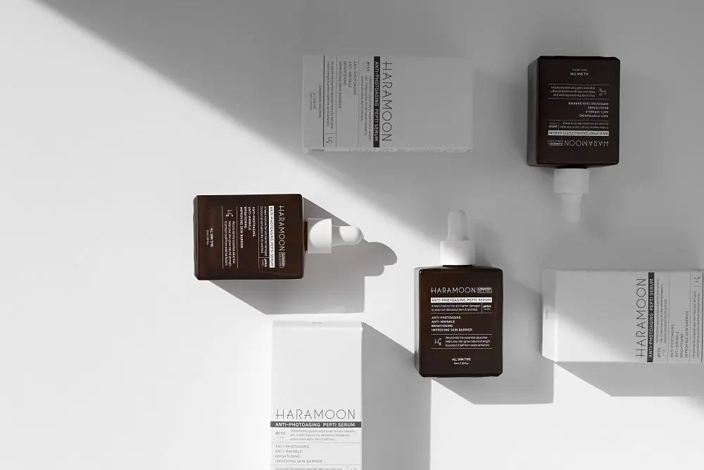 HARAMOON Immortal Peptide Serum | Vegan, K - Beauty for Sensitive Skin, 50mL - Wax | Wane
