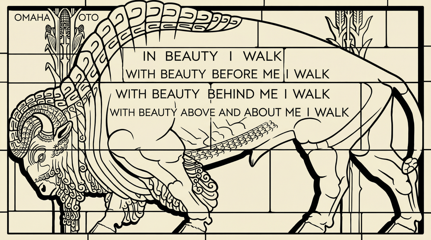 LNK.Nebraska Art Prints - Wax | Wane - Digital Art1