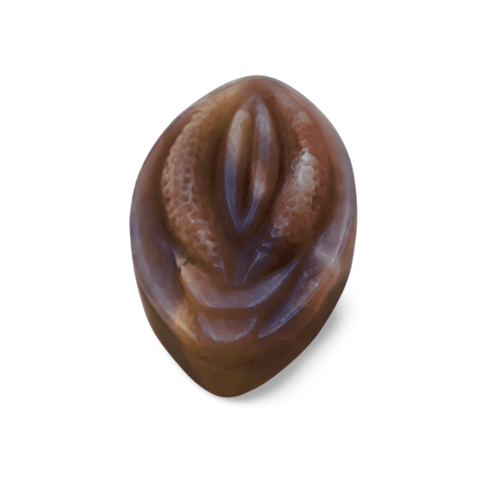 Moonstone Feminine Form Crystal | Pocket - Sized Anatomical Carving - Wax | Wane - anatomical art - Crystal2