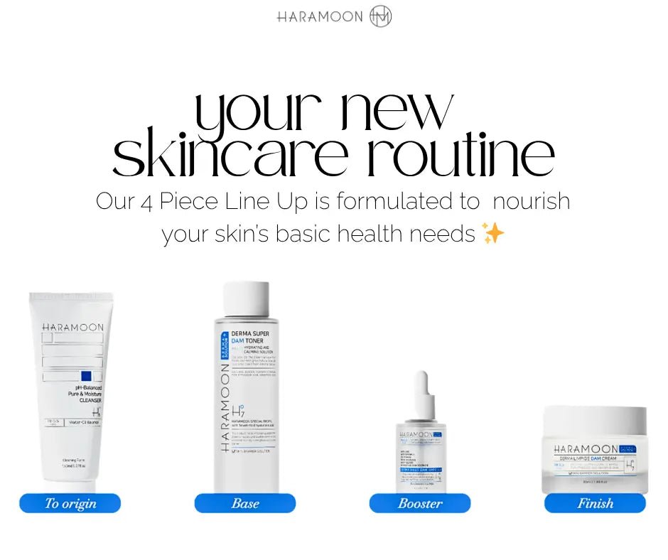 HARAMOON Korean skincare collection for skin barrier repair and radiant skin