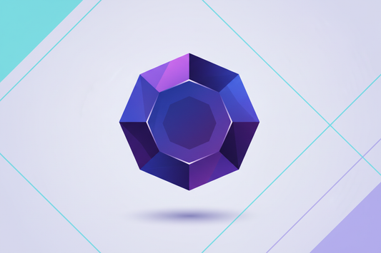 Truncated icosahedron sacred geometry pattern showing 32-faced Archimedean solid with pentagons and hexagons in crystal vector style