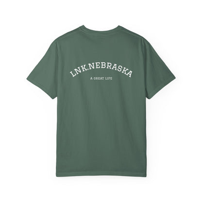 Nebraska Landscape T-Shirt — Van Gogh Parody Style Prairie Art