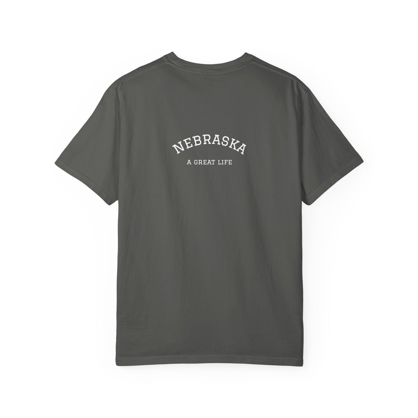 LNK.Nebraska Apple Orchard Landscape Vincent Van Gogh Styled T-Shirt — Nebraska Prairie Art, Gameday and Gifts