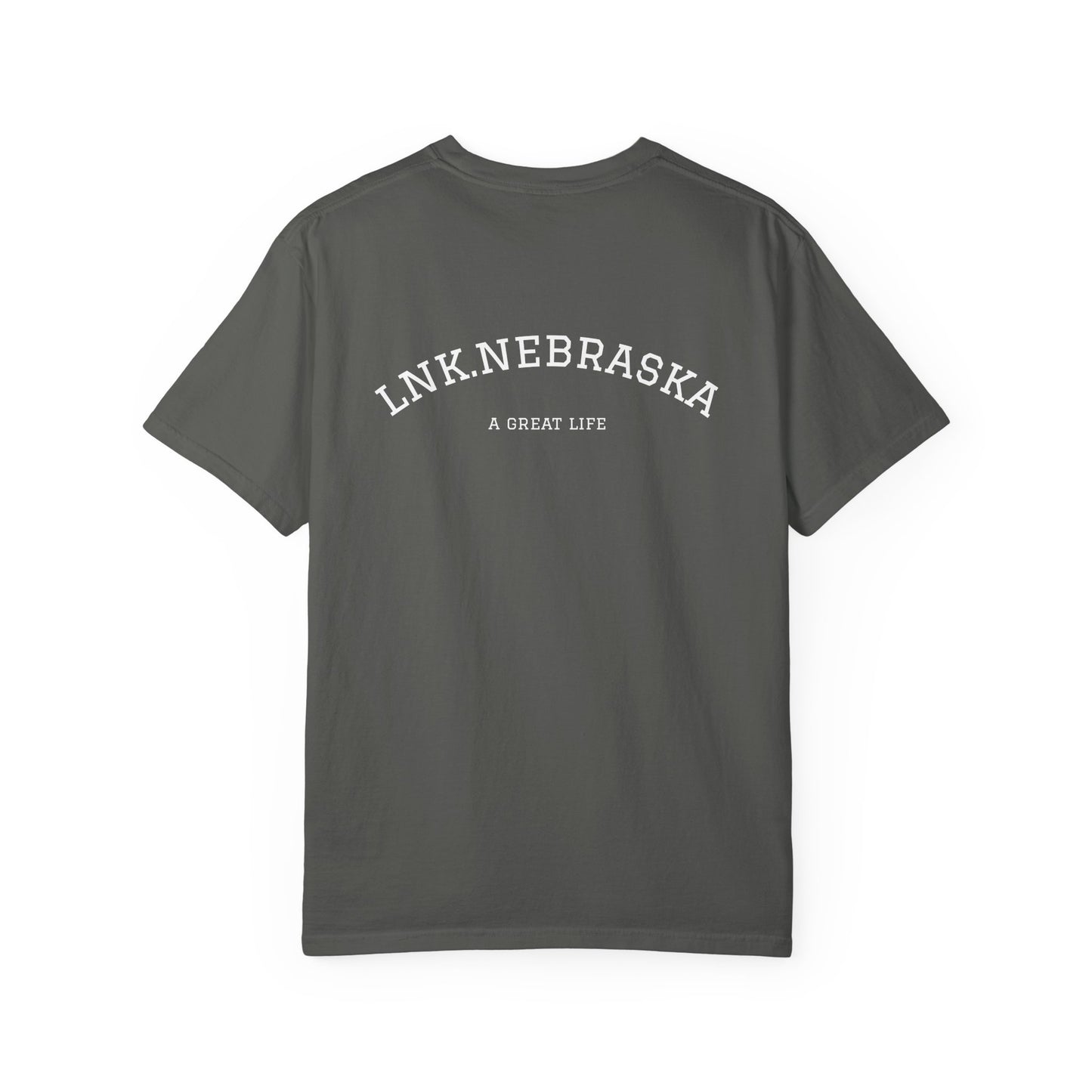 Nebraska Landscape T-Shirt — Van Gogh Parody Style Prairie Art