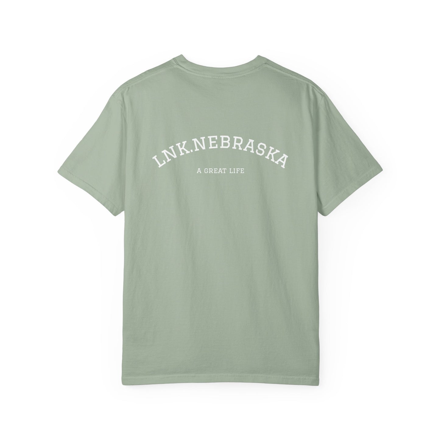 Nebraska Landscape T-Shirt — Van Gogh Parody Style Prairie Art