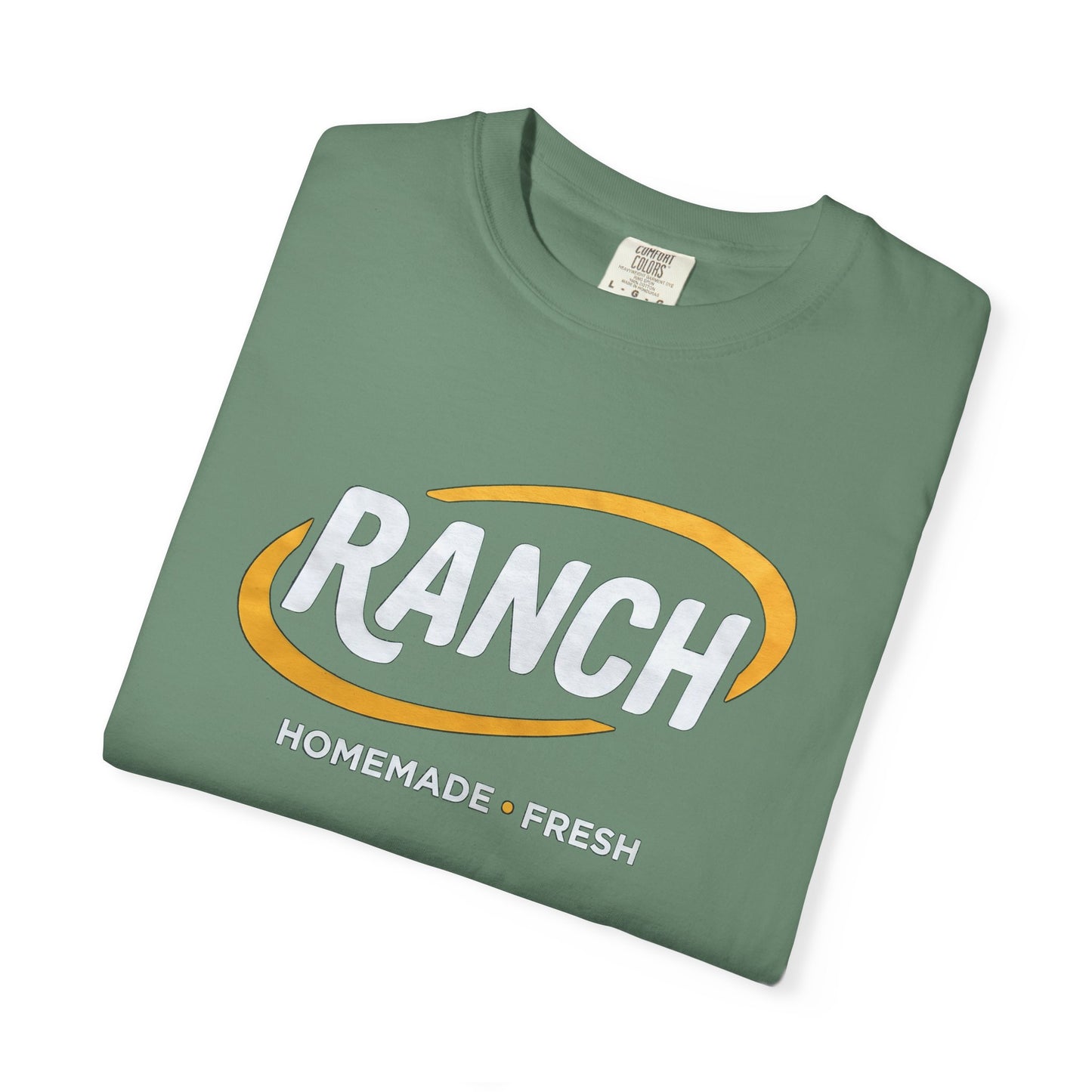 LNK.Nebraska Ranch Parody T-Shirt — Funny “Homemade & Fresh” Parody | Midwest Foodie Gift Tee