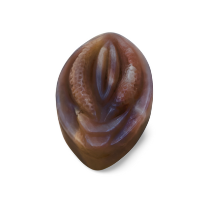 Moonstone Feminine Form Crystal | Pocket-Sized Anatomical Carving