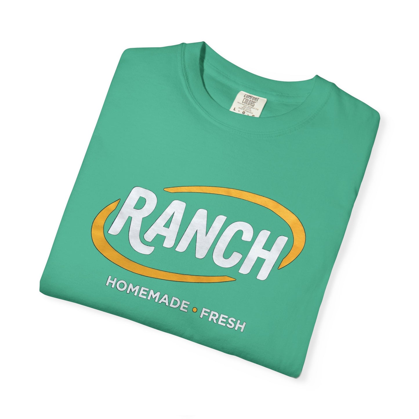 LNK.Nebraska Ranch Parody T-Shirt — Funny “Homemade & Fresh” Parody | Midwest Foodie Gift Tee