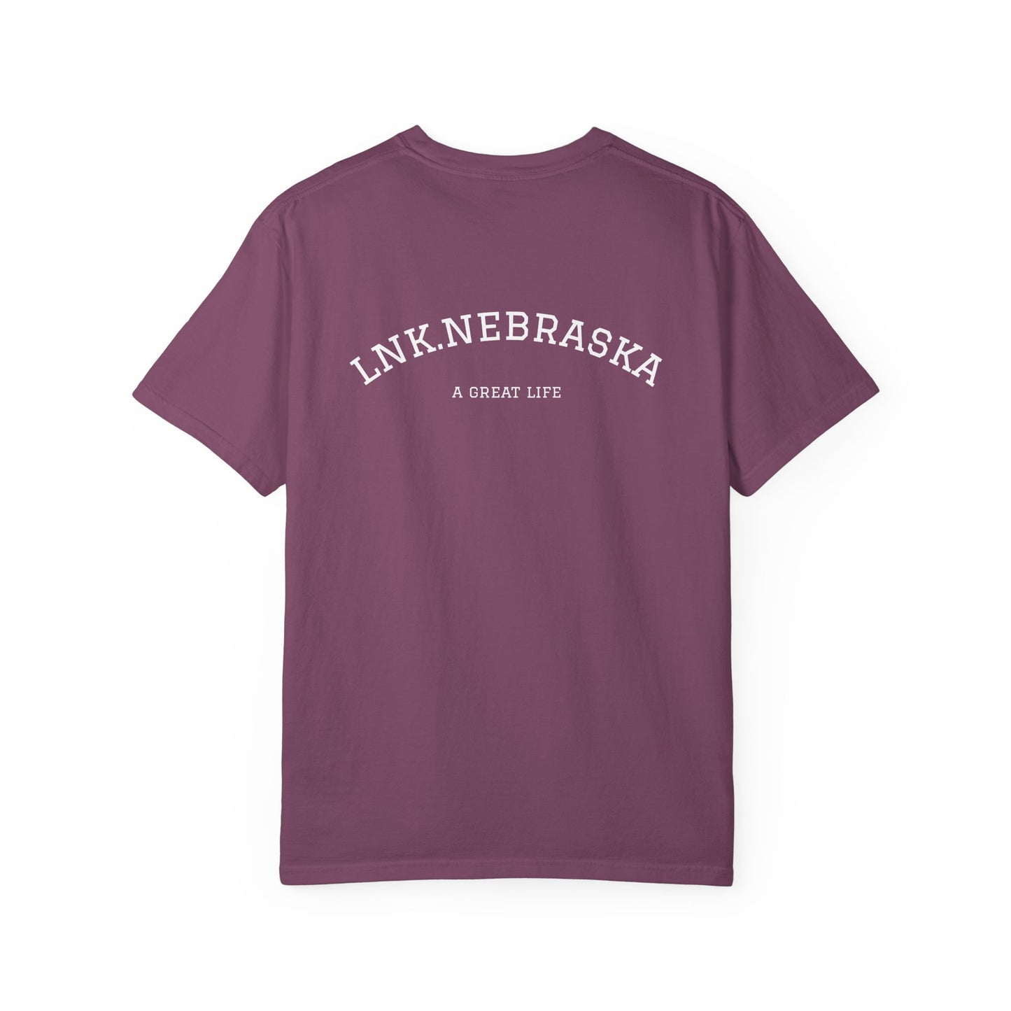Nebraska Landscape T-Shirt — Van Gogh Parody Style Prairie Art