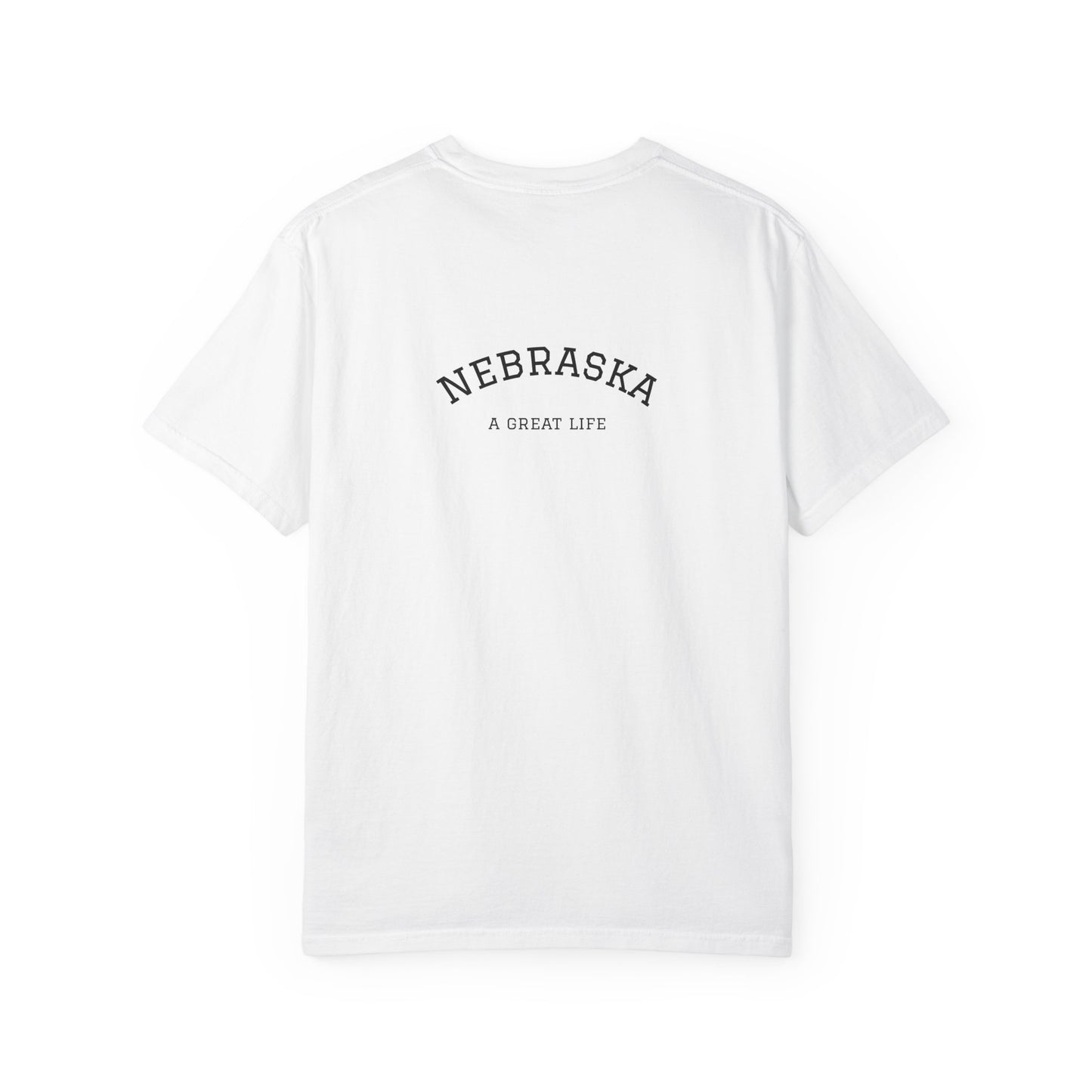 LNK.Nebraska Apple Orchard Landscape Vincent Van Gogh Styled T-Shirt — Nebraska Prairie Art, Gameday and Gifts