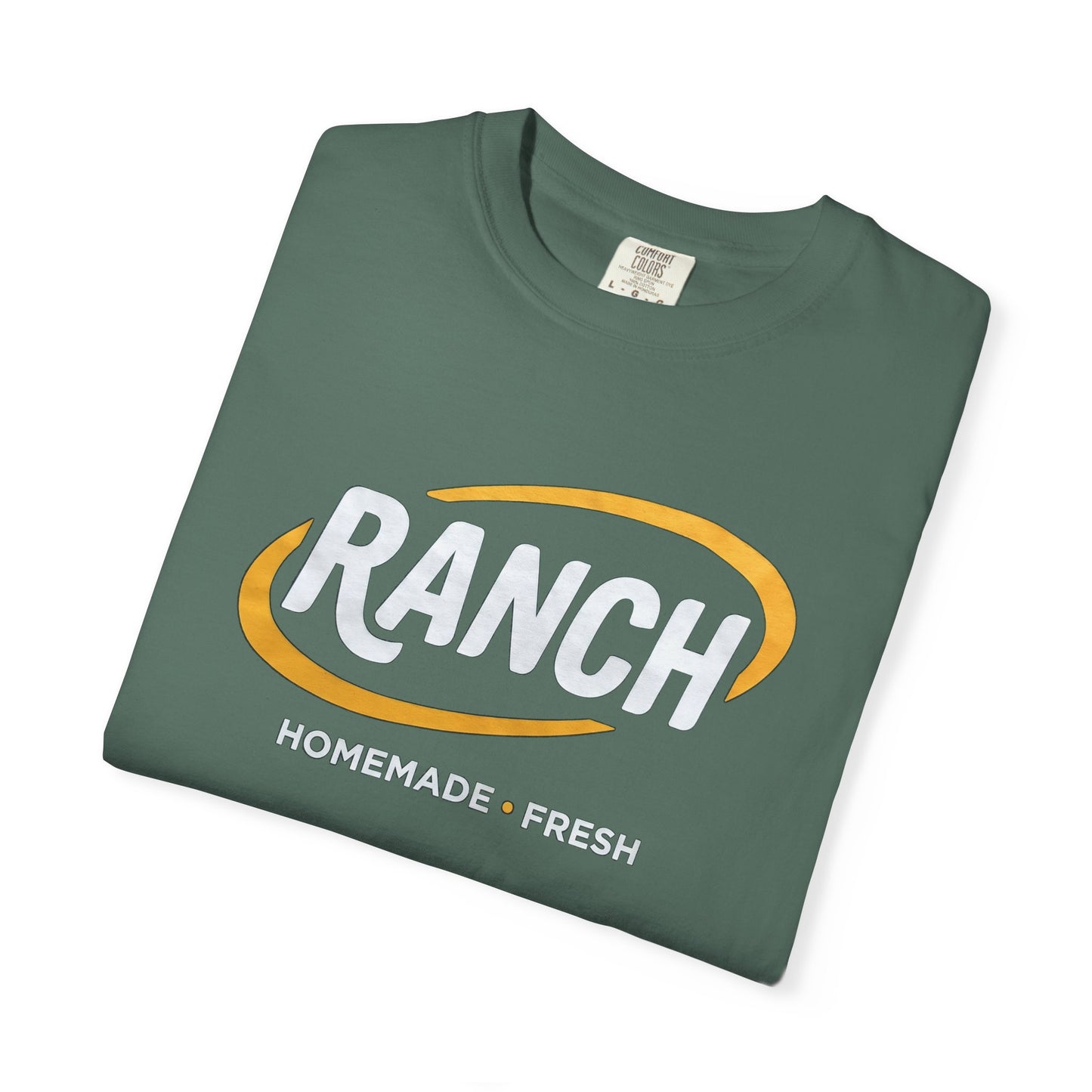 LNK.Nebraska Ranch Parody T-Shirt — Funny “Homemade & Fresh” Parody | Midwest Foodie Gift Tee