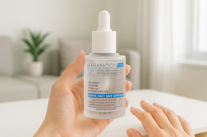 HARAMOON Silky Hydration Ampoule | Vegan & EWG Certified Korean Skincare, 30mL