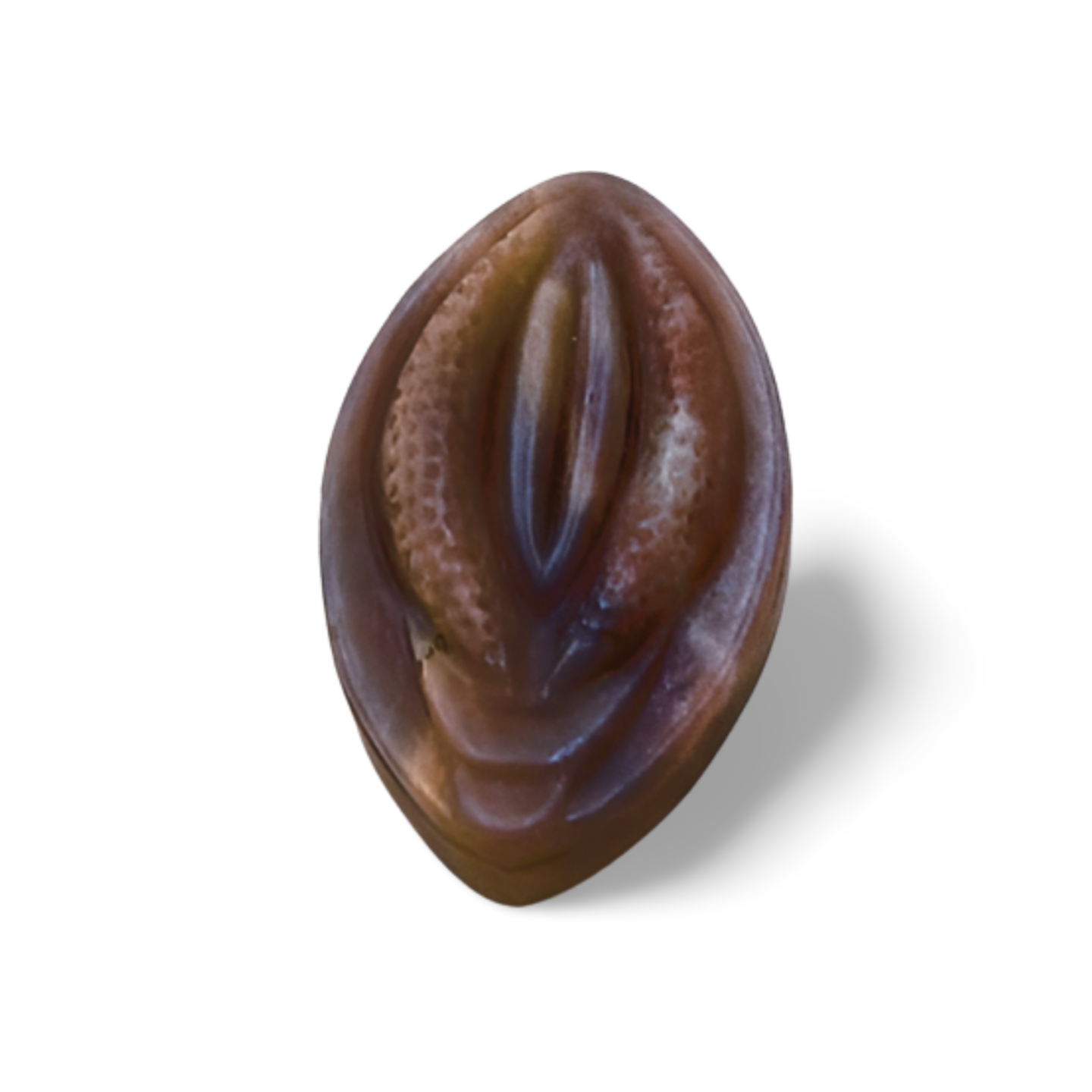 Moonstone Feminine Form Crystal | Pocket-Sized Anatomical Carving