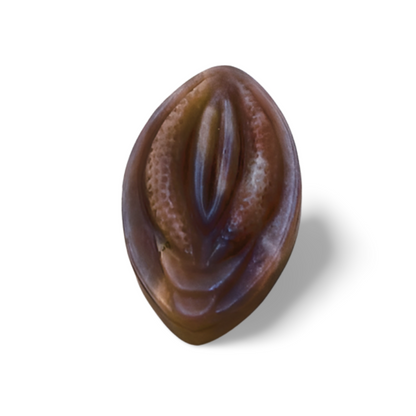 Moonstone Feminine Form Crystal | Pocket-Sized Anatomical Carving