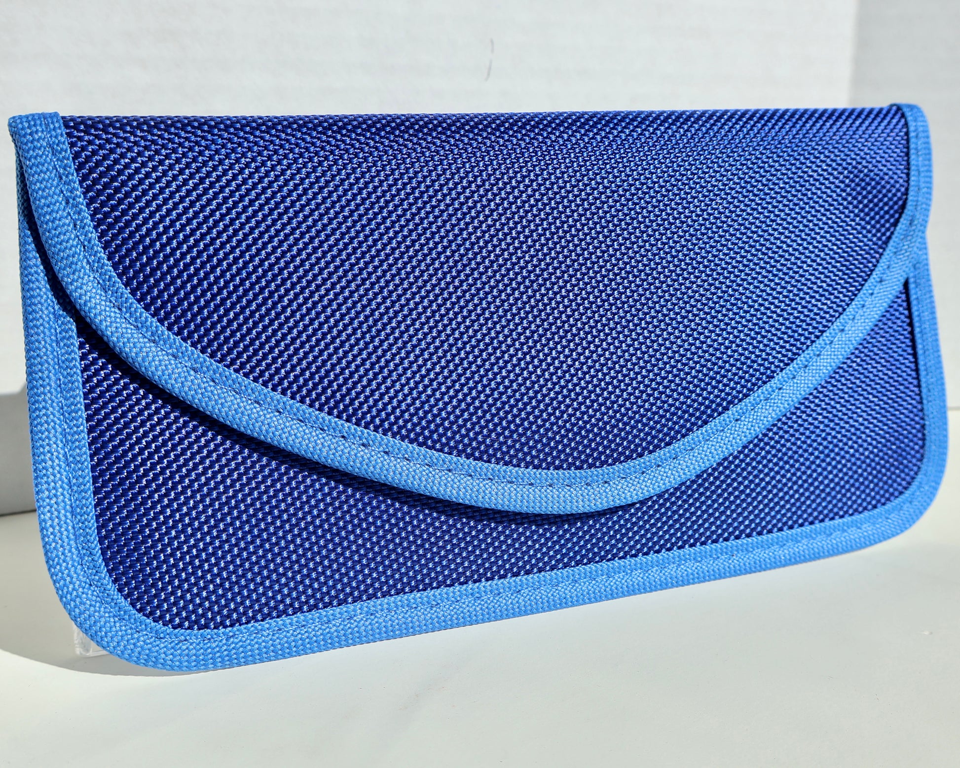 Product image of Faraday Silver Lined EMF Blocking Phone Pouch for Standard iPhone