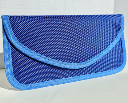 Product image of Faraday Silver Lined EMF Blocking Phone Pouch for Standard iPhone
