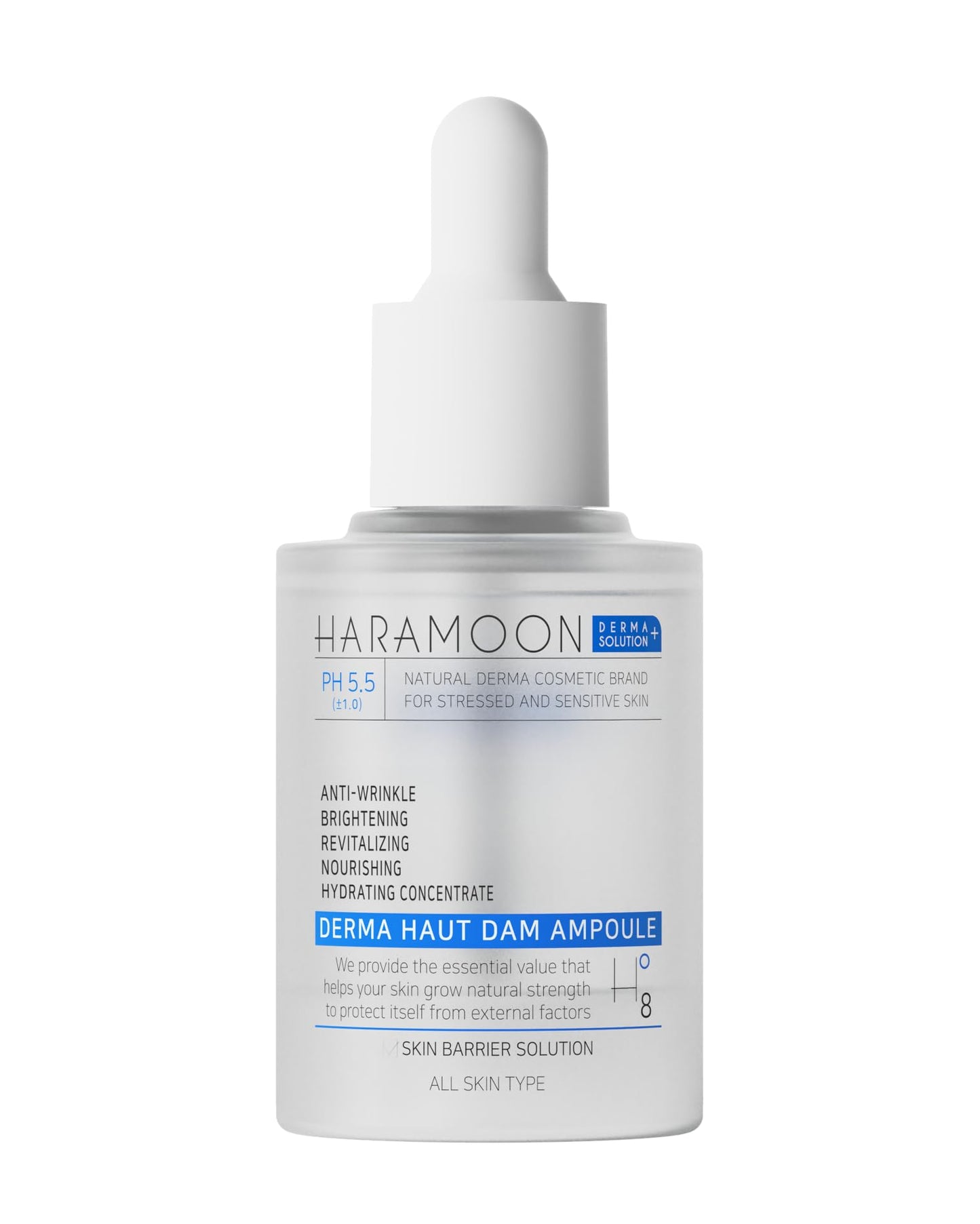 HARAMOON Hydration & Firming Ampoule – Hyaluronic Acid | Vegan & EWG Certified, Gentle for All Skin Types, 30mL