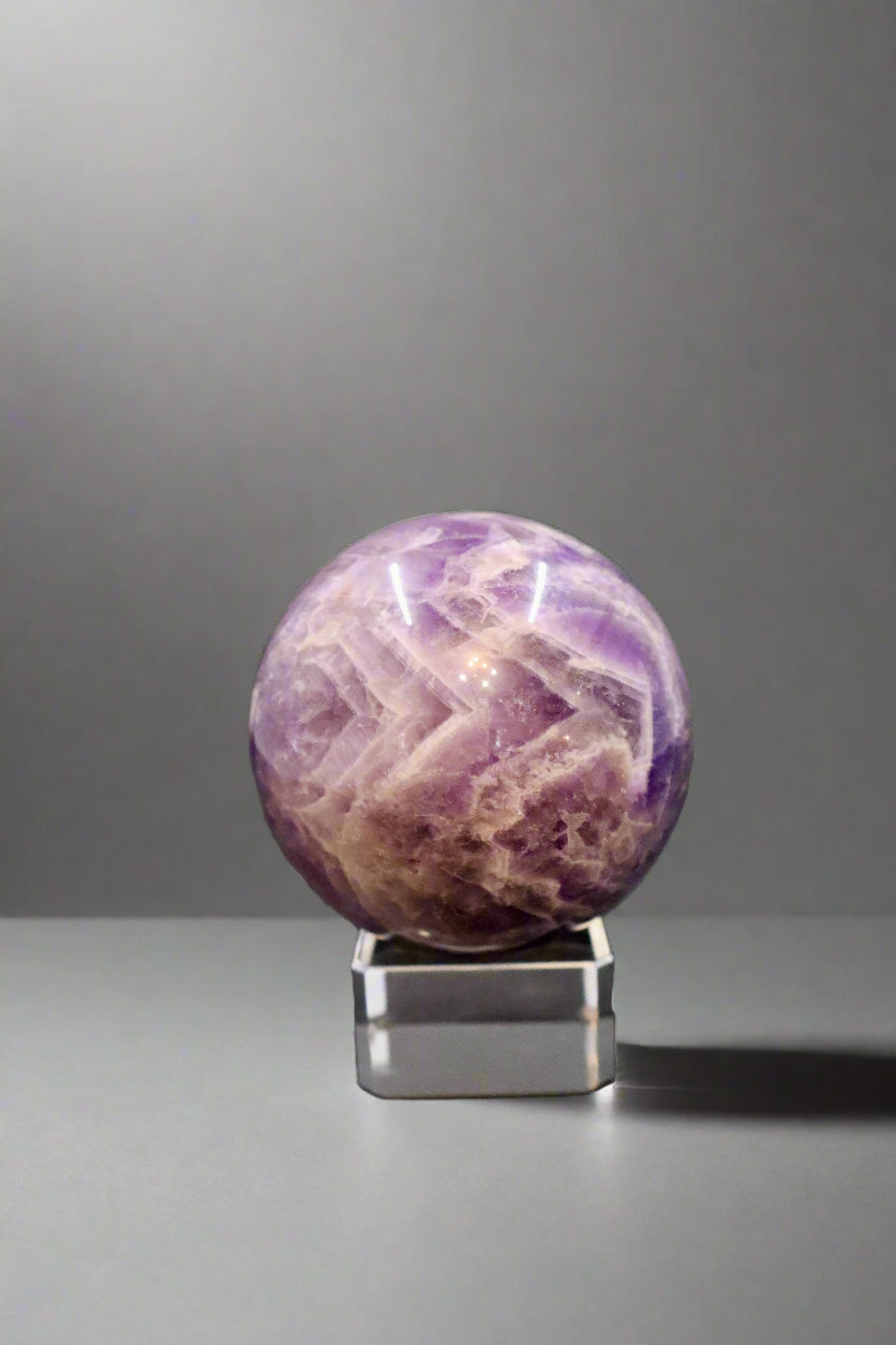 Heirloom Crystal Sphere – 3” Crystal Ball with Natural Clarity and Focus | Timeless Limited Collection for Stunning Display