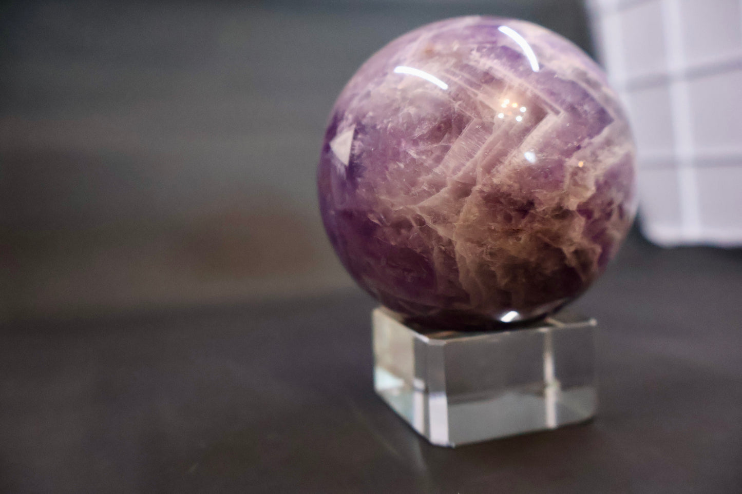 Heirloom Crystal Sphere – 3” Crystal Ball with Natural Clarity and Focus | Timeless Limited Collection for Stunning Display