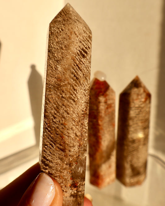 Thousand Layer Crystal Obelisk - Rare Premium Natural Formation