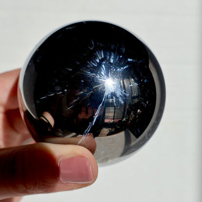 Terahertz Sphere - Genuine Crystal Ball, Polished, Smooth, Rare Home Decor Accent, Decorative Sculpture product image