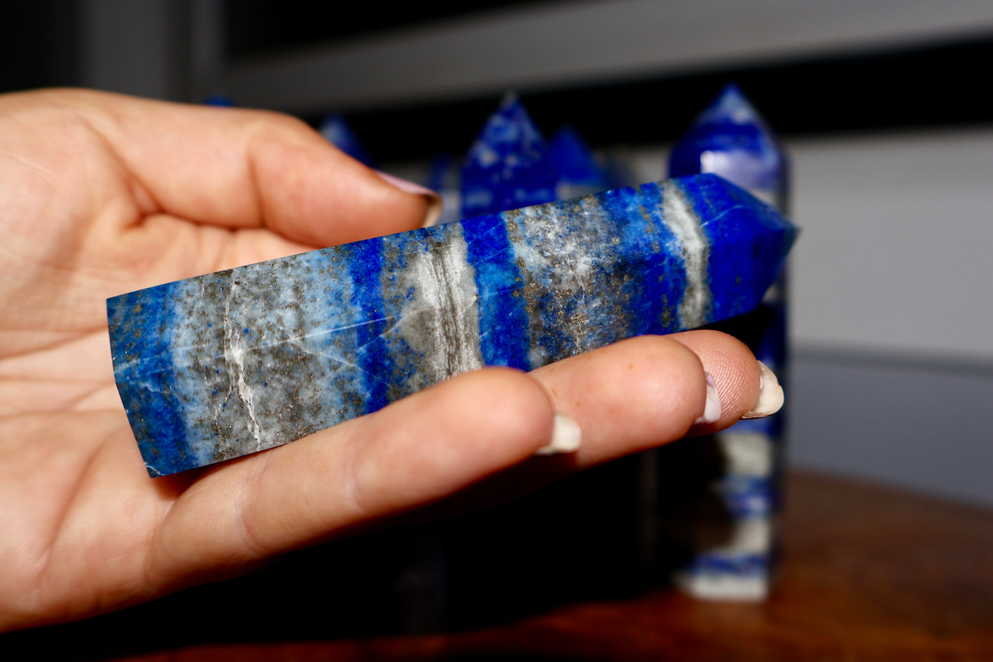 Mystic Lapis Lazuli Energy Stone | Premium Quality, Durable & Functional, Everyday Use