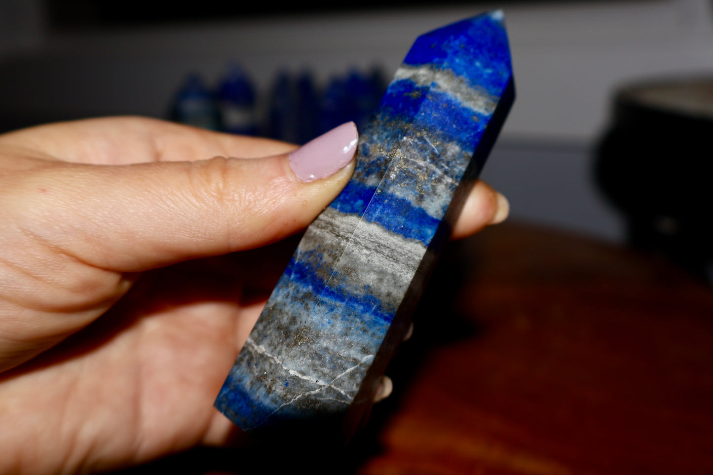 Mystic Lapis Lazuli Energy Stone | Premium Quality, Durable & Functional, Everyday Use