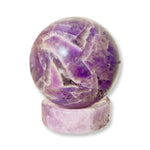 Amethyst or Rose Crystal Ball – Large 3