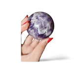 Amethyst or Rose Crystal Ball – Large 3