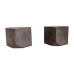 Elite Shungite Cube – Natural EMF Stone | Polished Geometric Mineral - Wax | Wane - carbon mineral - Crystal Geometric3