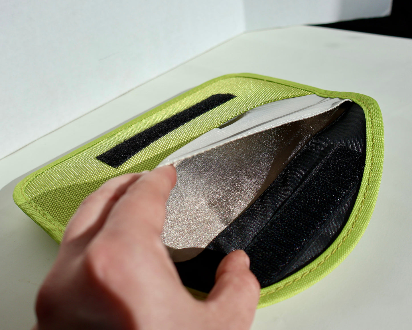Faraday EMF Blocking Phone Pouch for Standard iPhone - Wax | Wane