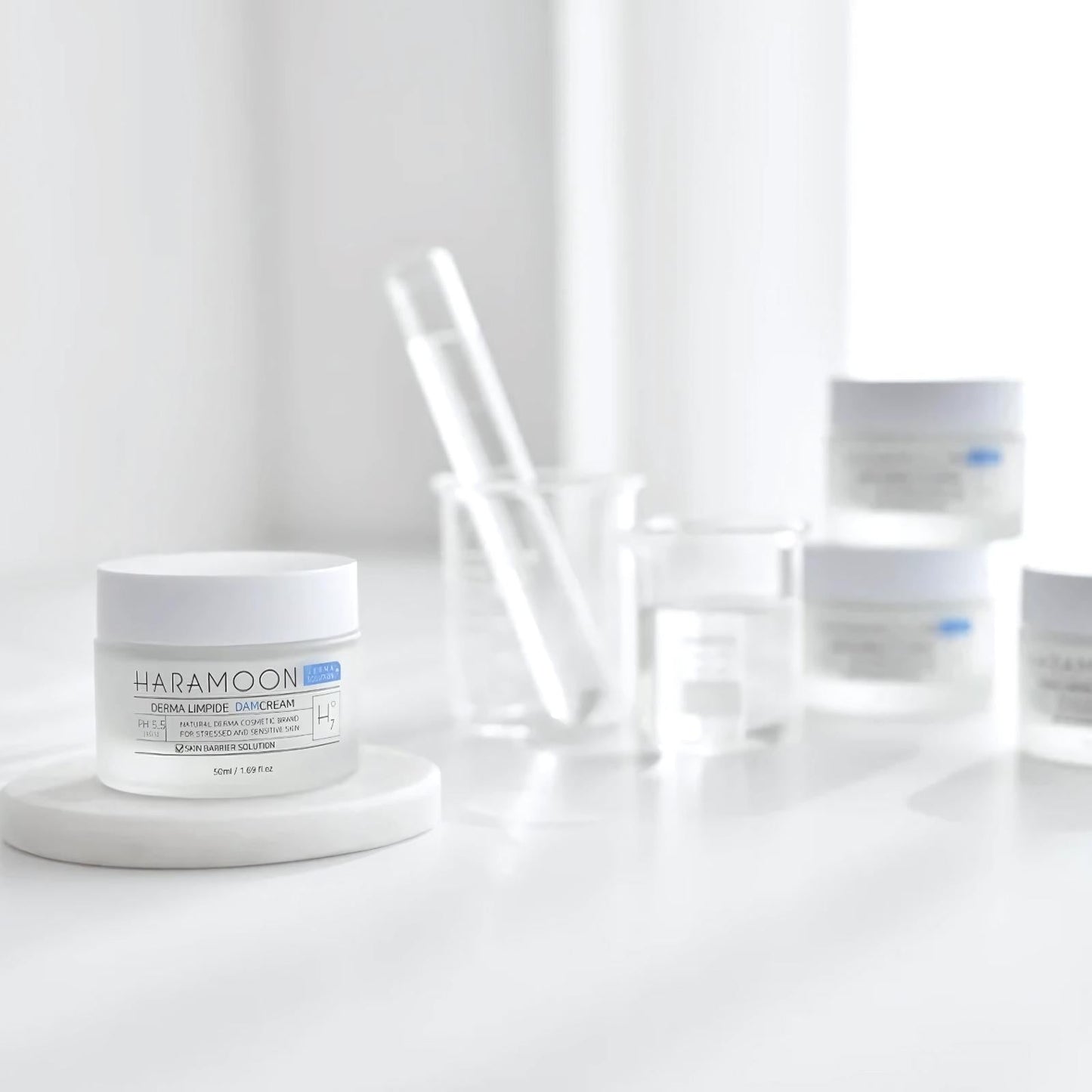 HARAMOON Centella Moisture Cream | Skin Barrier Repair, 50mL - Wax | Wane