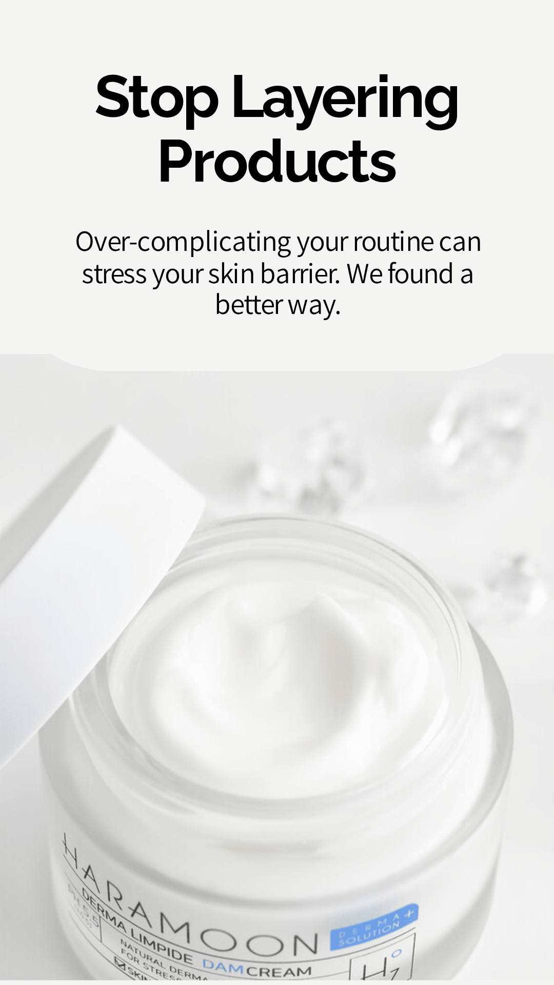 HARAMOON Centella Moisturizing Cream - Vegan K - Beauty For Stressed and Sensitive Skin, 50mL - Wax | Wane - HARAMOON - Skin Care6