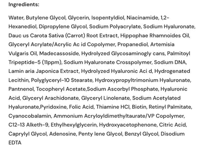 HARAMOON Silky Hydration Ampoule | Vegan & EWG Certified Korean Skincare, 30mL - Wax | Wane