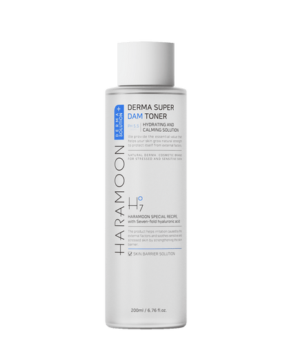 HARAMOON Super Dam Toner | Gentle for Sensitive Skin, 200mL - Wax | Wane