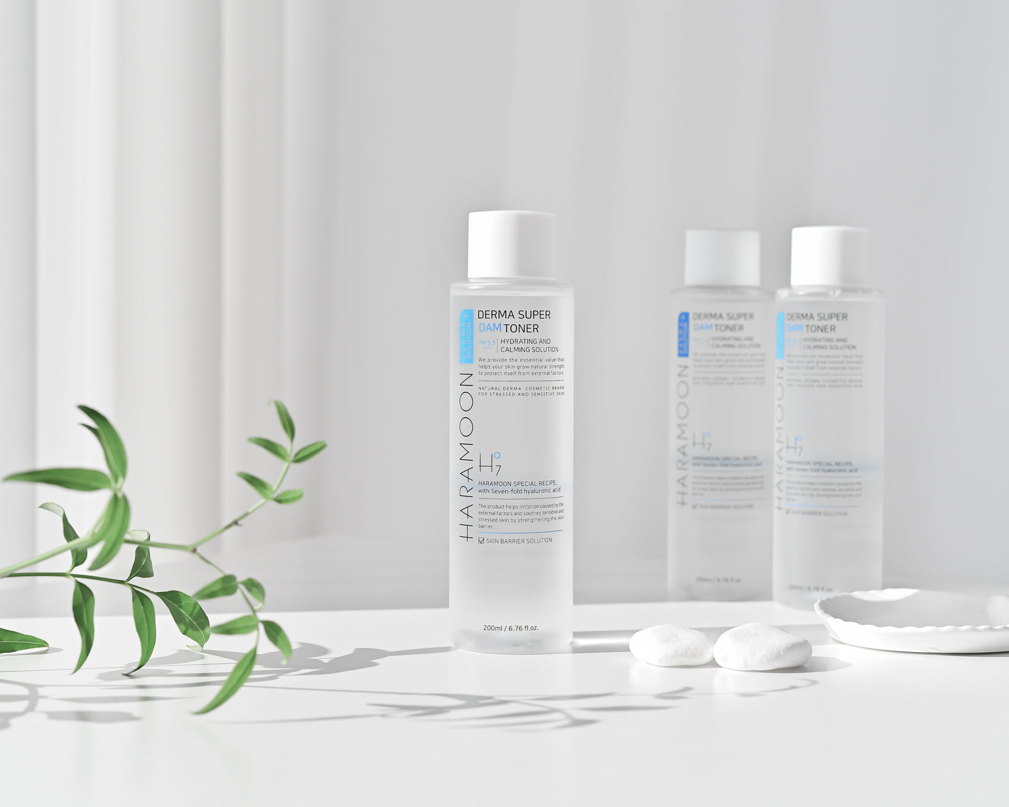 HARAMOON Super Dam Toner | Gentle for Sensitive Skin, 200mL - Wax | Wane