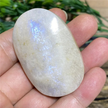 Moonstone Rainbow Aura Gem