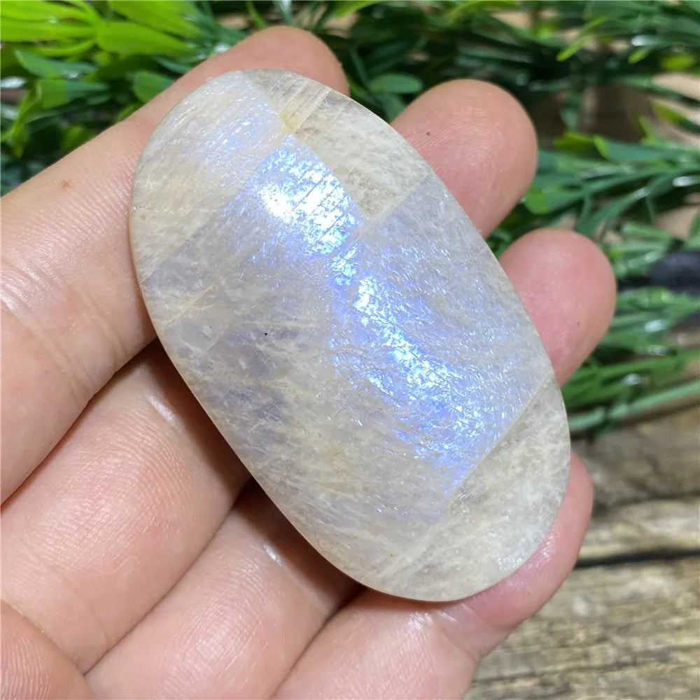 Moonstone Rainbow Aura Gem