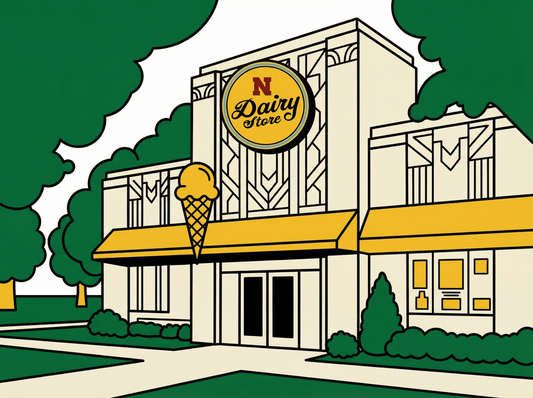 LNK.Nebraska UNL Campus Classics - 3 Print Bundle - Digital Art Download - Wax | Wane - LNK Nebraska - Digital Art1