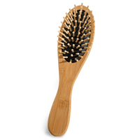 Natural Wooden Hair Brush – Gentle Detangling & Scalp Massage