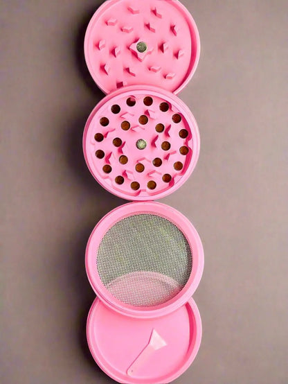 Premium 2.5 Inch Grinder Mill, Colorful Kitchen Tool - Wax | Wane - Flowergirl - 7
