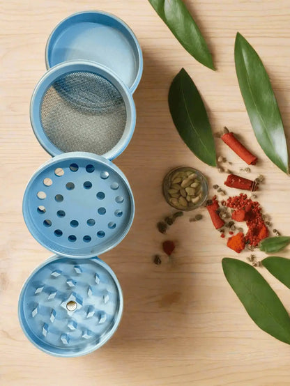 Premium 2.5 Inch Grinder Mill, Colorful Kitchen Tool - Wax | Wane - Flowergirl - 20